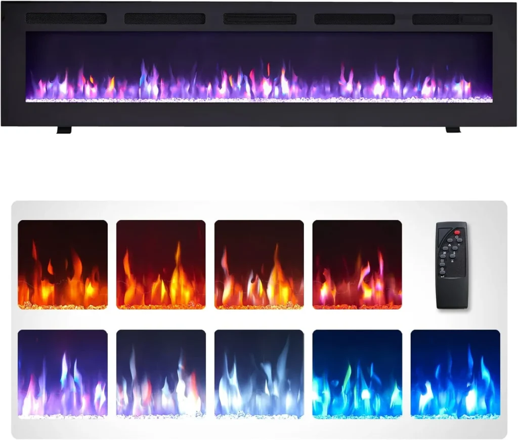 Ultra Slim Wall Mounted Electric Fires