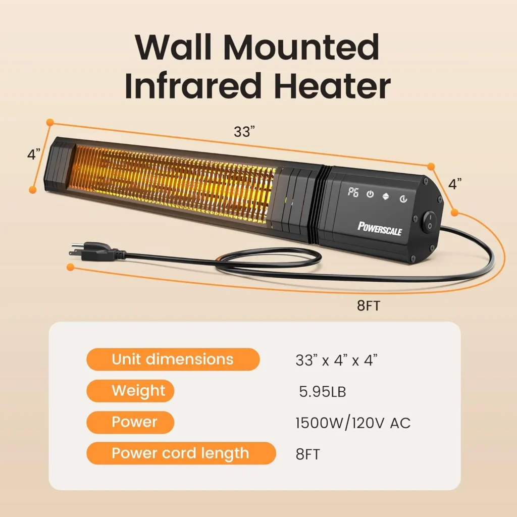 Weatherproof Electric Heater