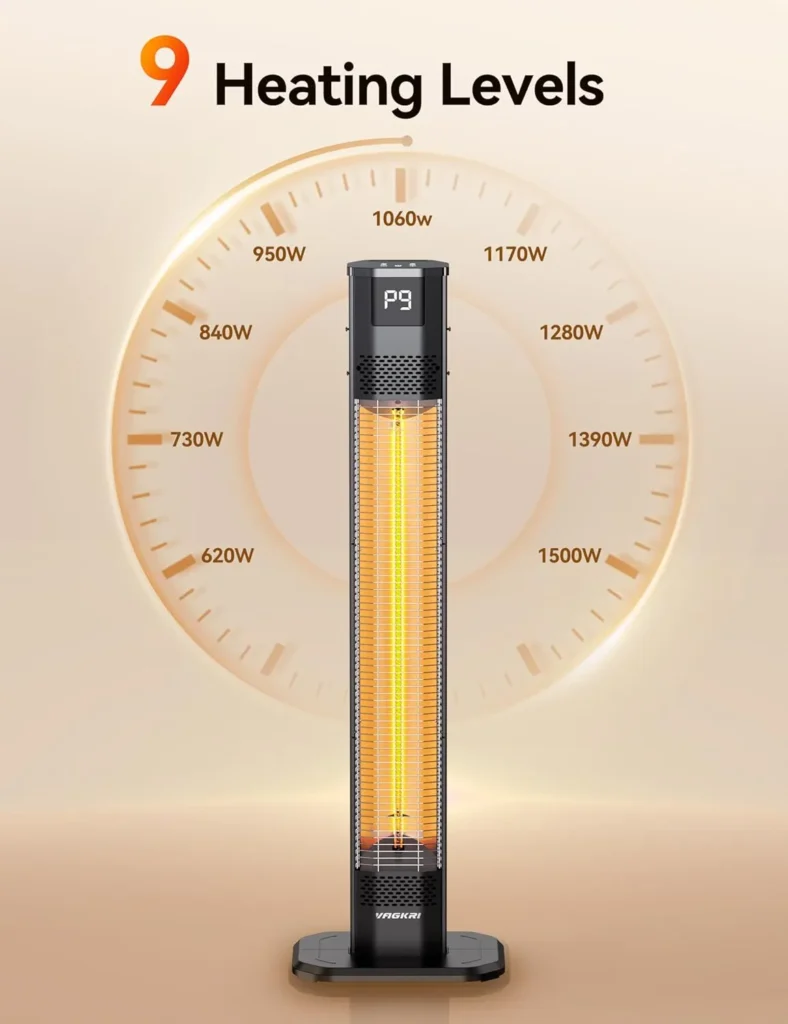 Waterproof Outdoor Infrared Electric Heater