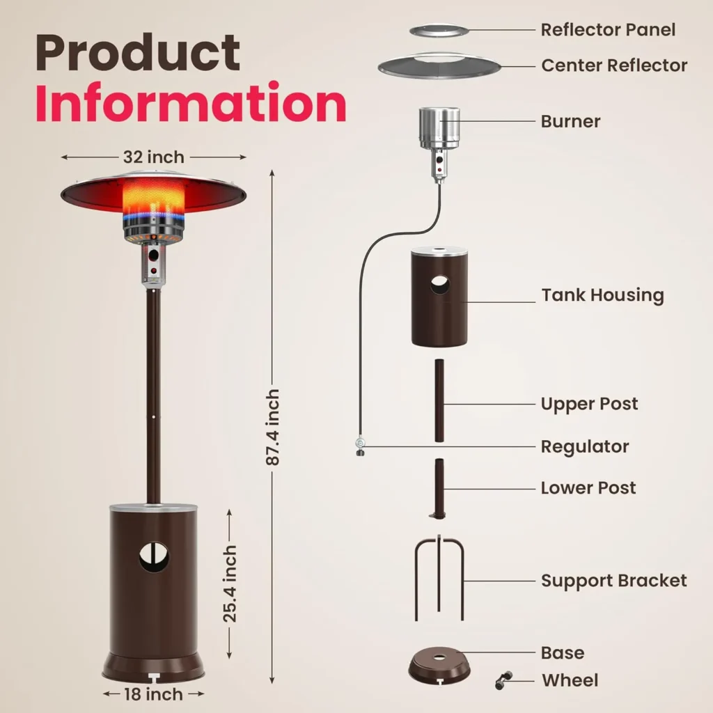 Weatherproof Electric Heater