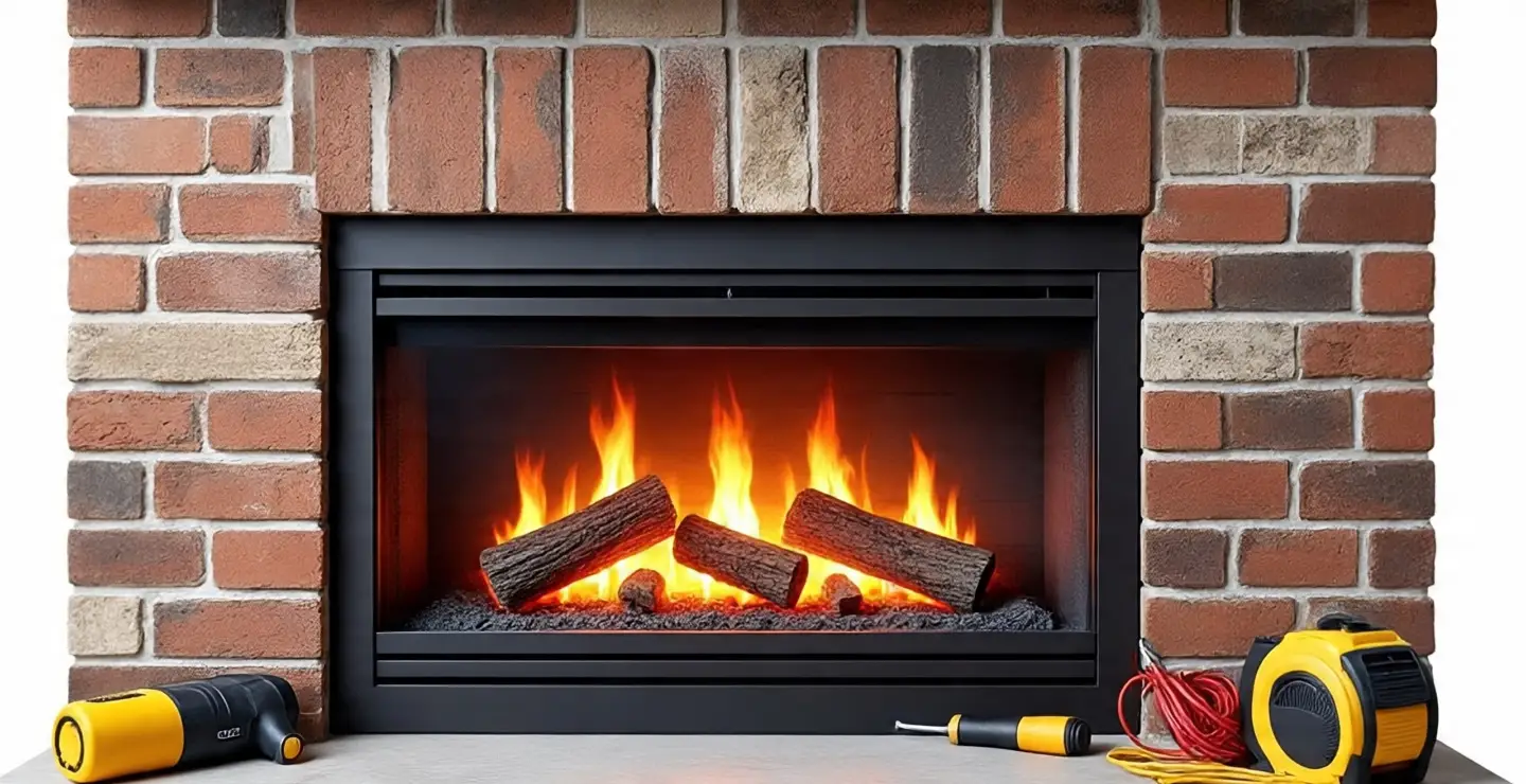 How to Convert a Wood Burning Fireplace to Electric