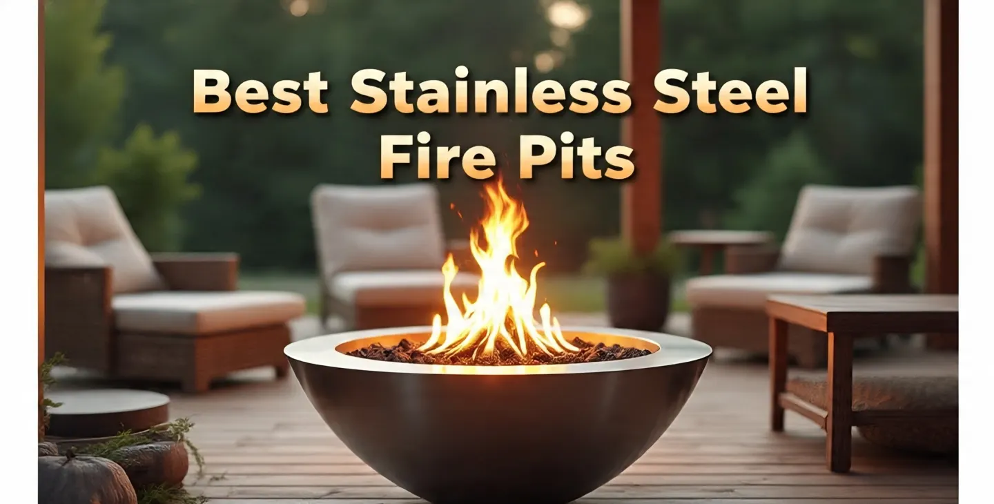 Stainless Steel Fire Pit