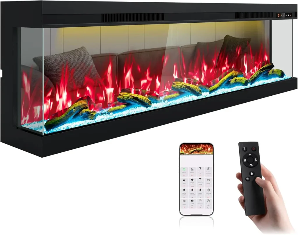 70 Inch Electric Fireplace