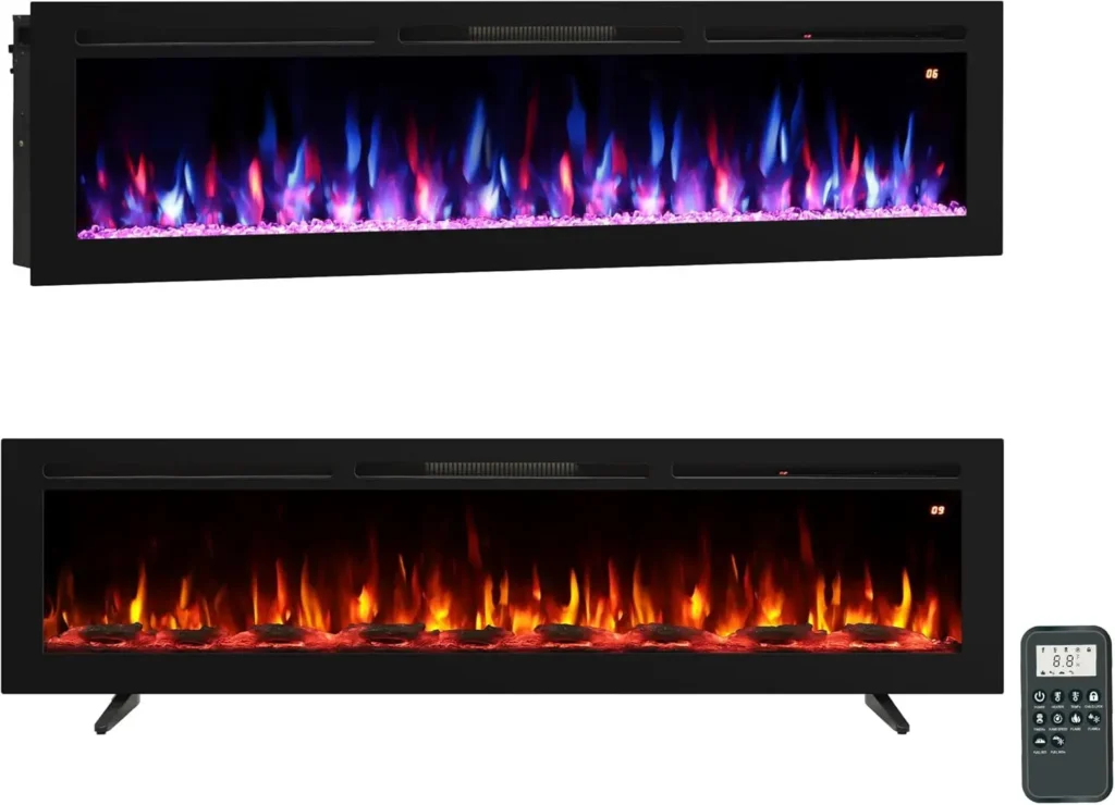 70 Inch Electric Fireplace