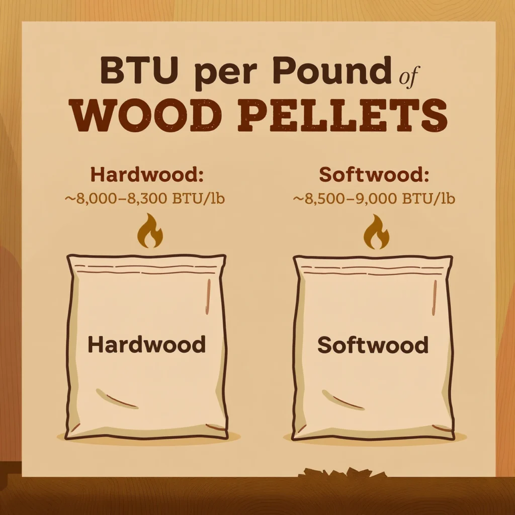 BTU Per Pound of Wood Pellets