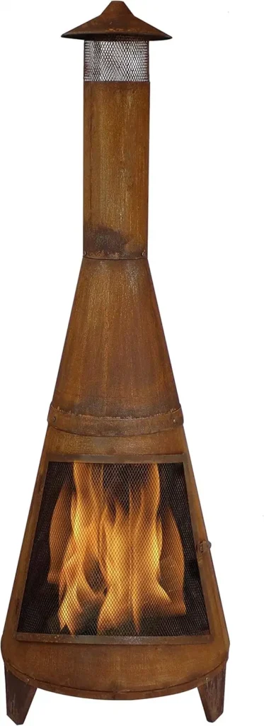 Outdoor Wood Burning Fireplace