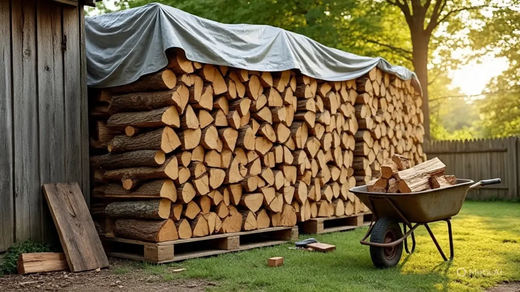 Stacking Firewood