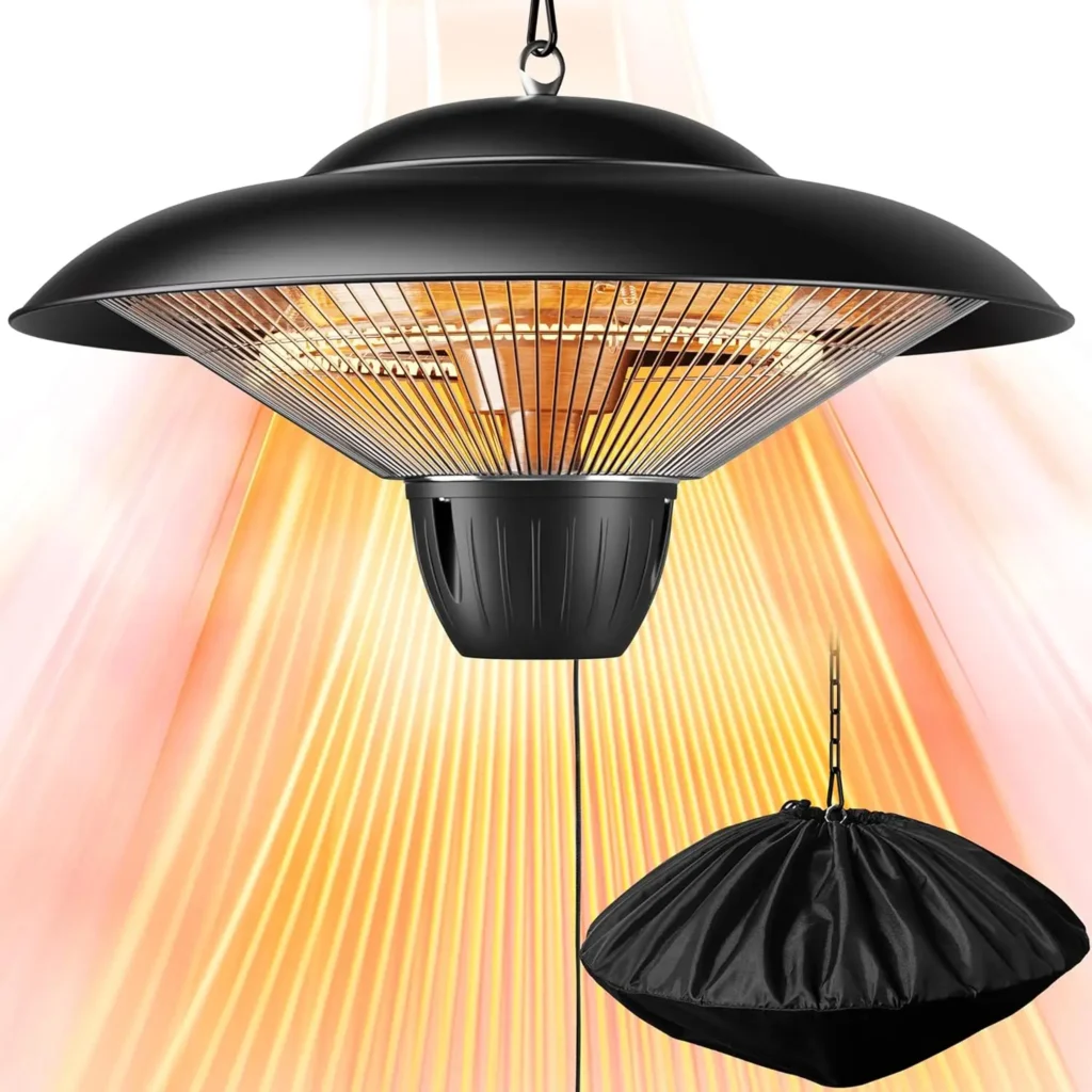 hanging outdoor heater