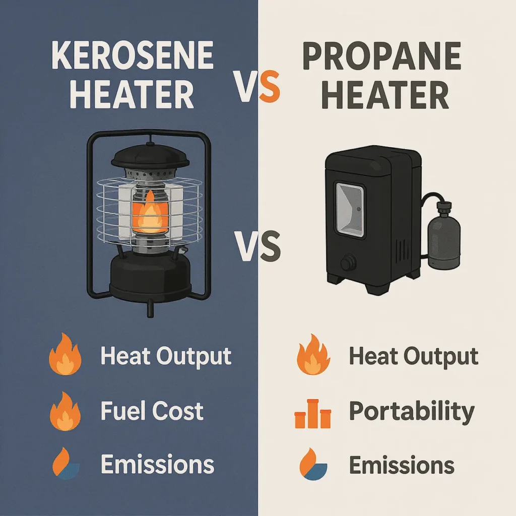 Kerosene Heater vs Propane