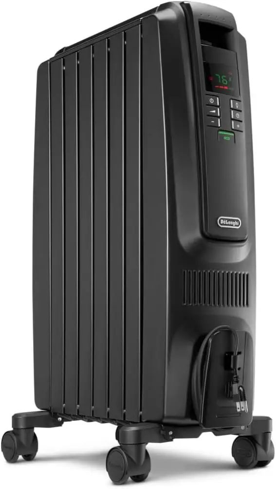 Black Electric Radiator