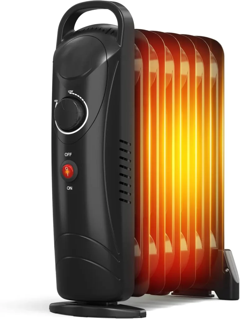 Black Electric Radiator