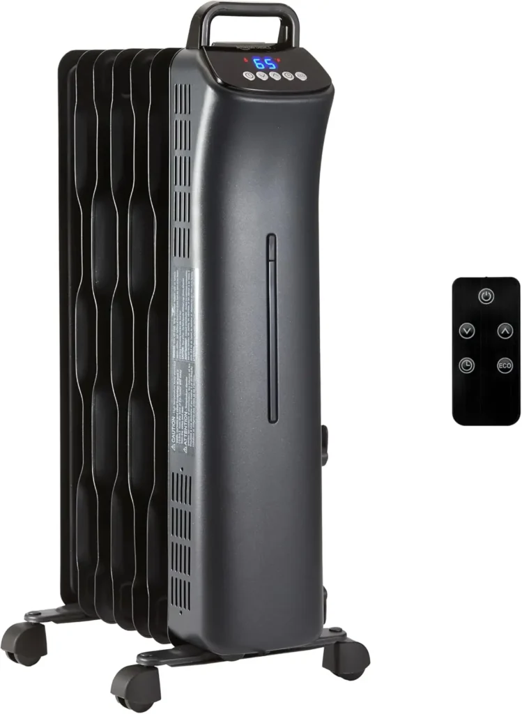 Black Electric Radiator