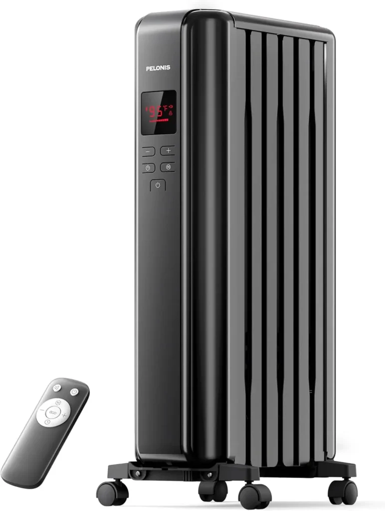 Black Electric Radiator