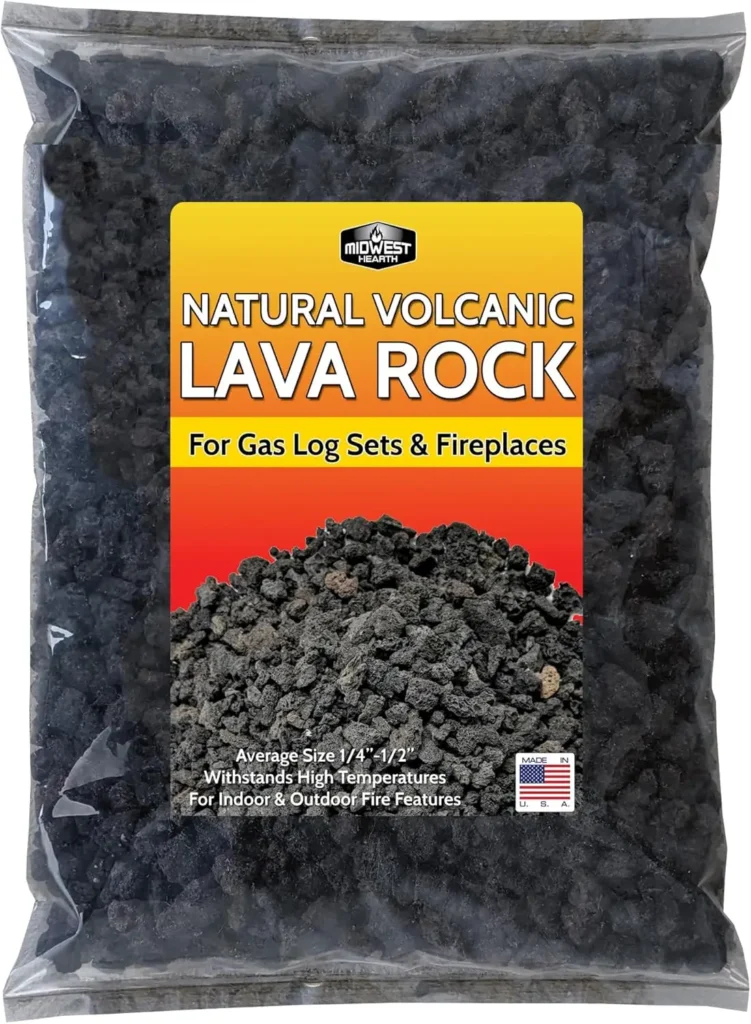 Lava Rock For Fireplace