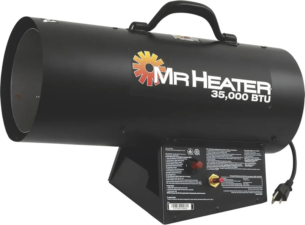 Propane Forced Air Heater