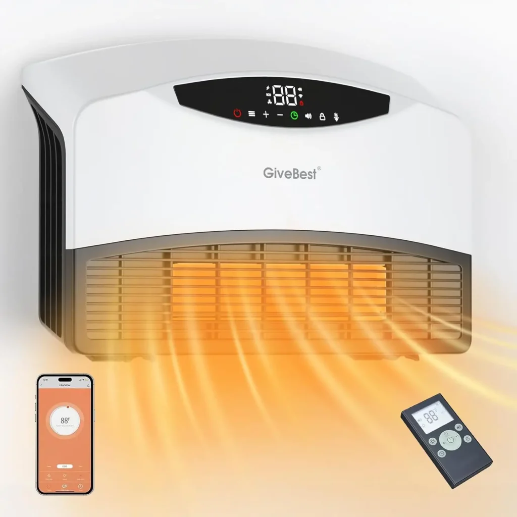 Wall Mounted Fan Heater