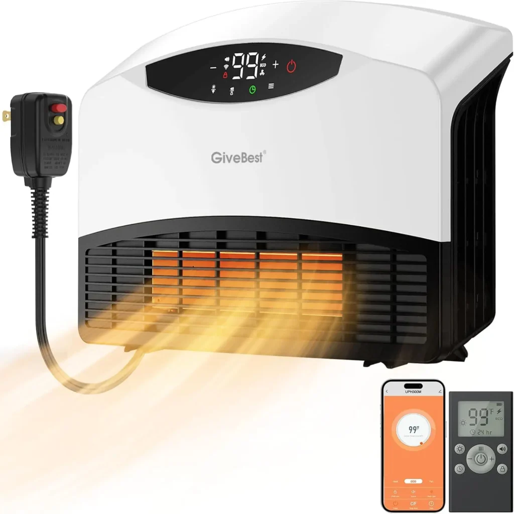 Wall Mounted Fan Heater