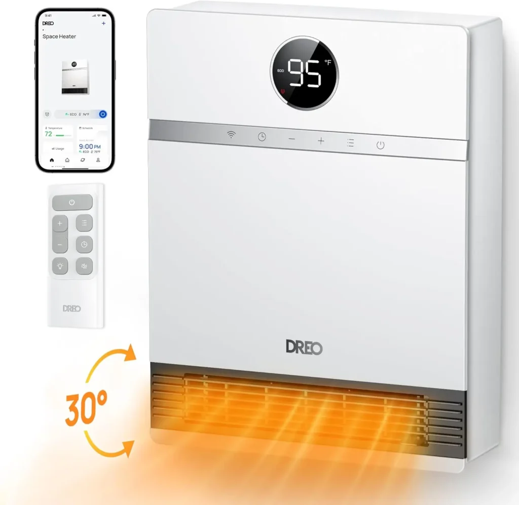 Wall Mounted Fan Heater