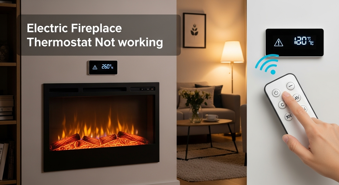Electric Fireplace Thermostat Not Working
